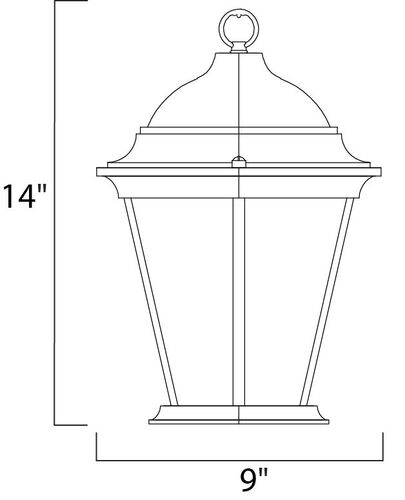 Westlake Outdoor Hanging Lantern – Maxim