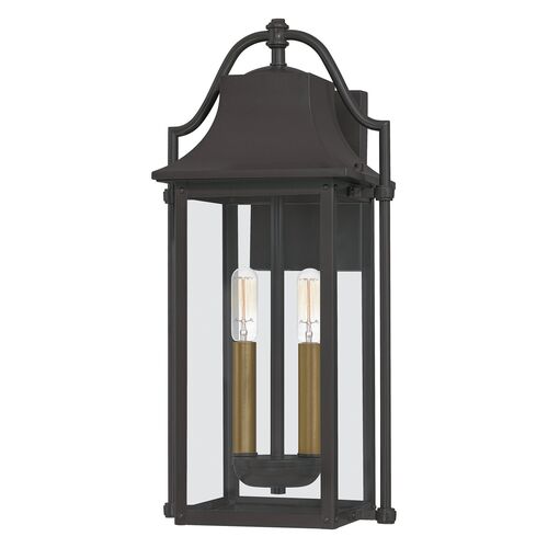 Dale Two Light Outdoor Wall Lantern – Quoizel