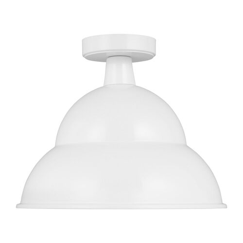 Barn Light One Light Outdoor Flush Mount – Visual Comfort Studio