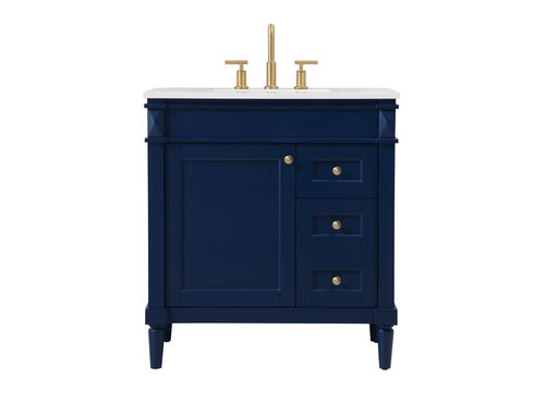 Saturn Single Bathroom Vanity Set – Elegant Lighting