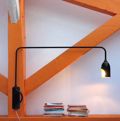 LARGE TOURNEBRILLE WALL LAMP, black – Tsé & Tsé associées
