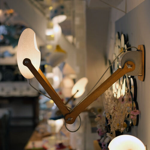 PILAF BRACKET WALL LAMP, natural wood – Tsé & Tsé