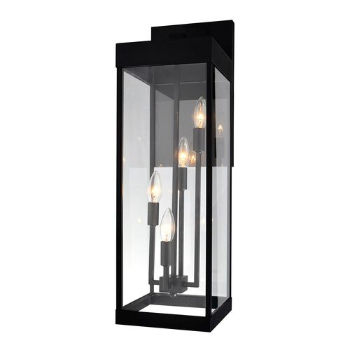 Windsor Four Light Outdoor Wall Mount – CWI Lighting