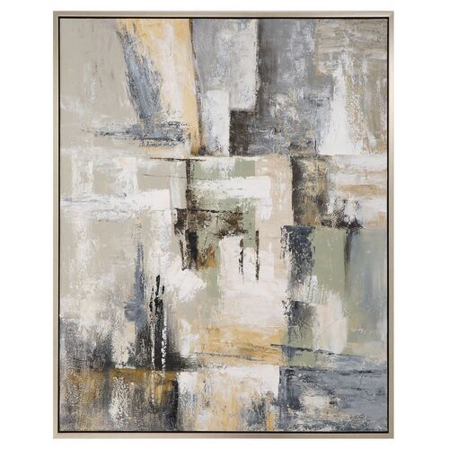 Abstract Coastline Framed Prints, S/2 – Uttermost