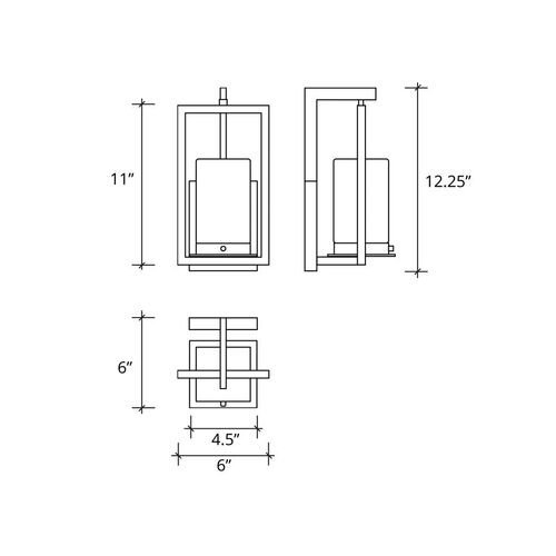 Alabaster Rocks LED Outdoor Wall Sconce – Justice Designs
