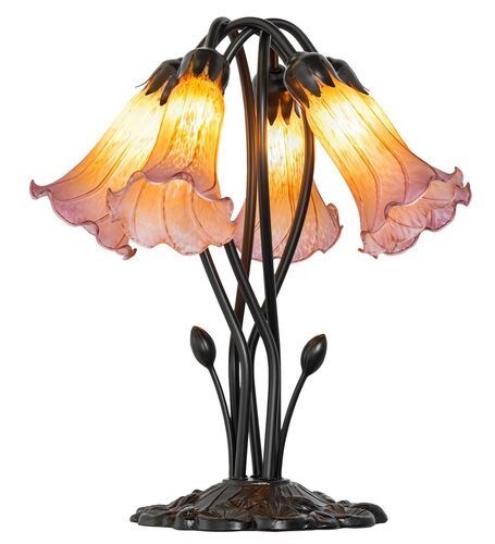 Amber/Purple Five Light Table Lamp – Meyda Tiffany