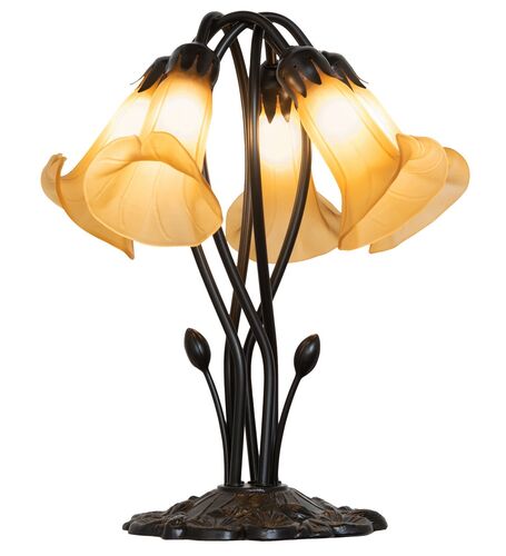 Amber Five Light Table Lamp – Meyda Tiffany