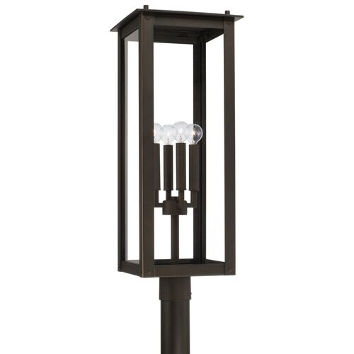 Aldous One Light Outdoor Post Mount – Maxim
