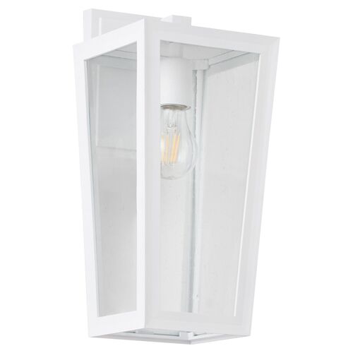 Straight Glass Cast One Light Wall Mount – Craftmade