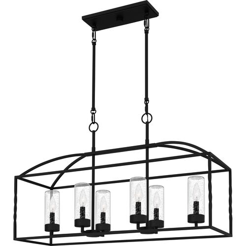 Thatcher Six Light Linear Chandelier – Quoizel