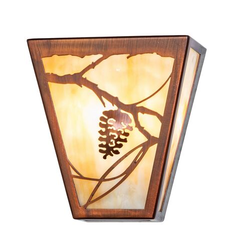 Whispering Pines Three Light Wall Sconce – Meyda Tiffany