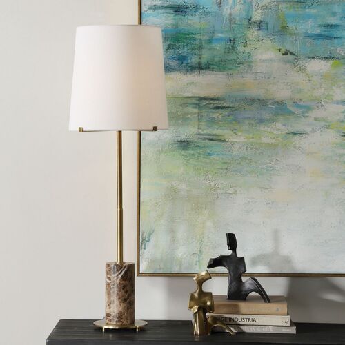 Miles Two Light Table Lamp – Currey and Company