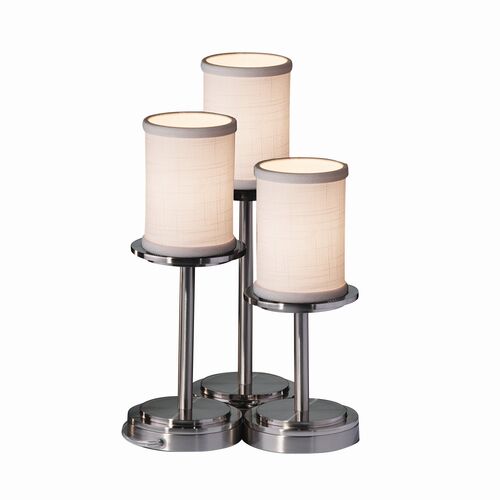 Textile Three Light Table Lamp – Justice Designs