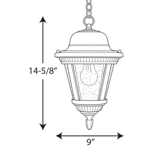 Westport One Light Hanging Lantern – Progress Lighting