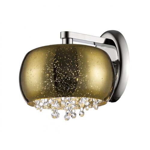 Mantra M4634ABS Loewe Wall Lamp Switched 2 Light Antique Brass Soft Bronze Shade – Mantra