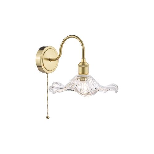 Diyas IL32912 Coniston IP Bathroom Tall Wall Lamp 6 Light G9 Polished Chrome/Crystal – Diyas
