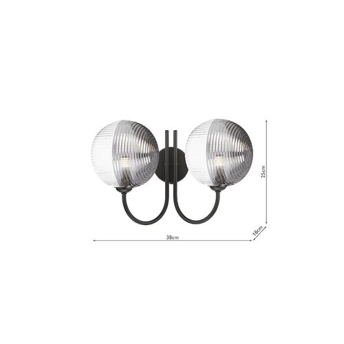 Feiss FE-PROSPECT-PARK1 Prospect Park 1 Light Wall Light Satin Nickel with Chrome – Feiss