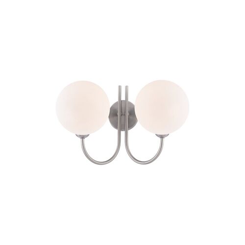 Gilded Nola GN-ARABELLA1 Arabella 1 Light Wall Light Distressed Gold, Ivory Shade – Gilded Nola