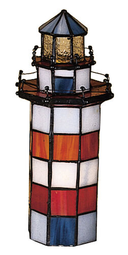 The Lighthouse On One Light Accent Lamp – Meyda Tiffany