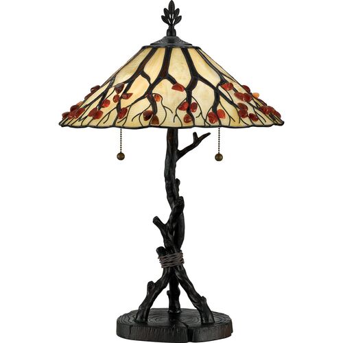 Whispering Wood Table Lamp – Quoizel