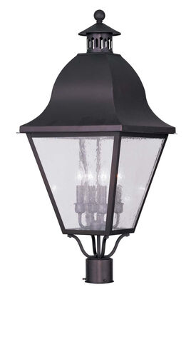 Amwell Outdoor Post Lantern – Livex Lighting