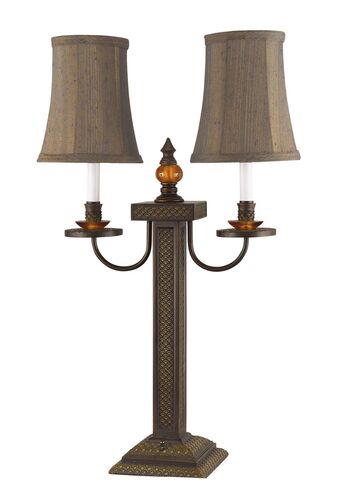 Waiter 40W X 2 Resin Waiter Buffet Lamp – Cal Lighting