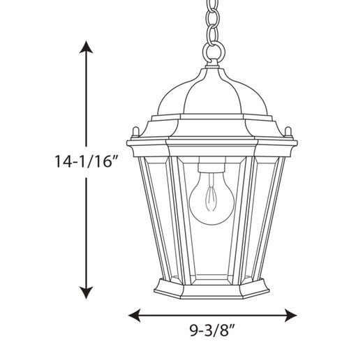 Welbourne One Light Hanging Lantern – Progress Lighting