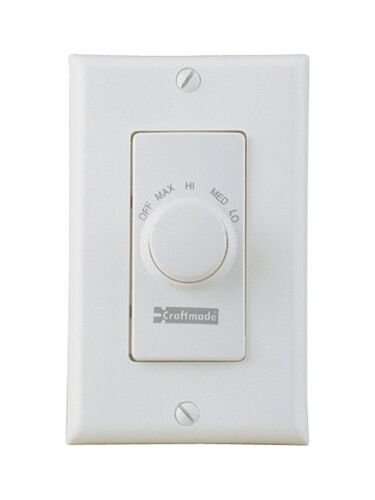 4 Speed Fan Control w/Decorative Plate – Craftmade