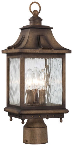 Aldous One Light Outdoor Post Mount – Maxim