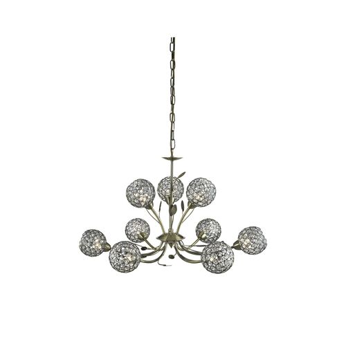 Searchlight Vibrant 1Lt Green Pendant – Dia 26Cm • 6461-26GR – Searchlight