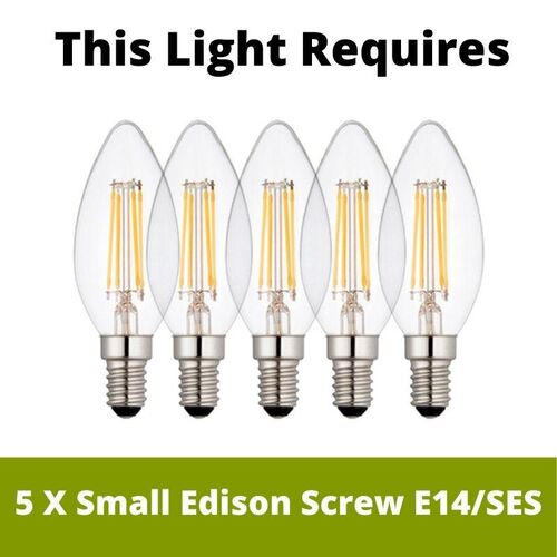 Altair 5 Light Antique Brass Semi Flush Ceiling Light – Oaks Lighting