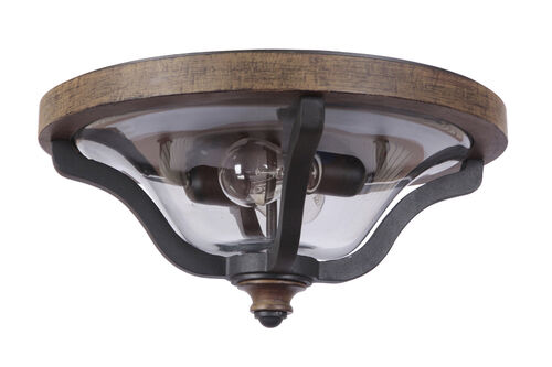 Ashwood Two Light Outdoor Flushmount – Craftmade
