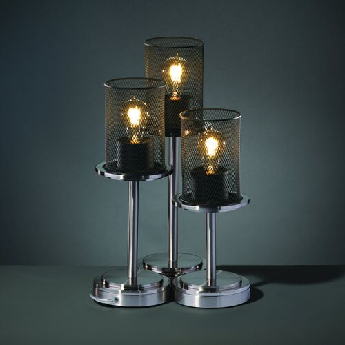 Three Light Table Lamp – Justice Designs