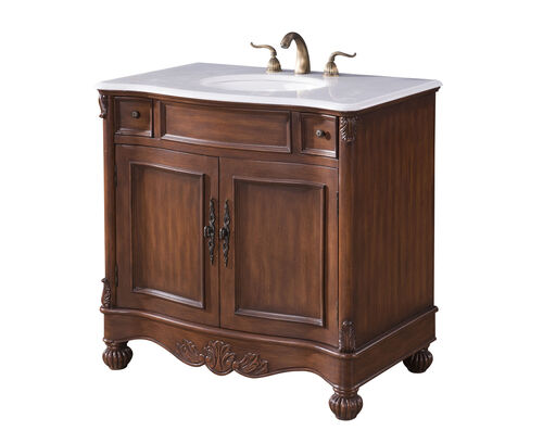 Windsor Single Bathroom Vanity – Elegant Lighting