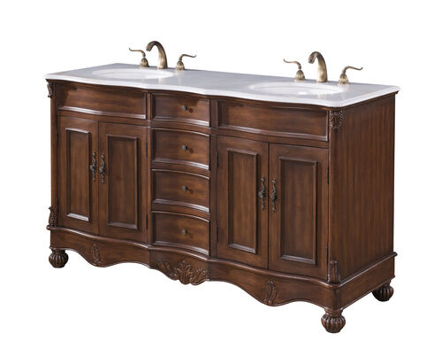 Windsor Double Bathroom Vanity – Elegant Lighting