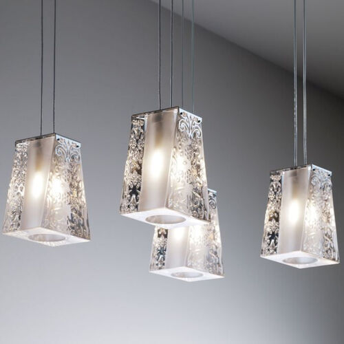 Vicky D69 A07 4-Light Sqaure Crystal Ceiling Light From Fabbian – Fabbian