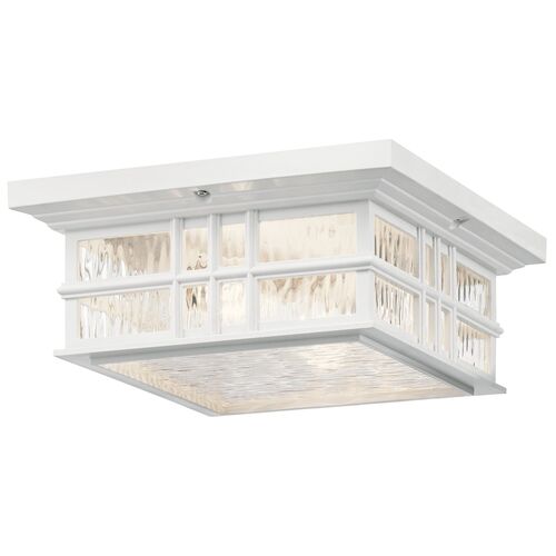 Beacon Square Outdoor Flush Mount – Kichler