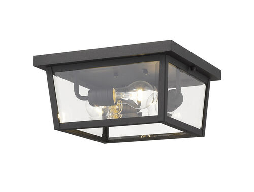 Beacon Three Light Outdoor Flush Mount – Z-Lite
