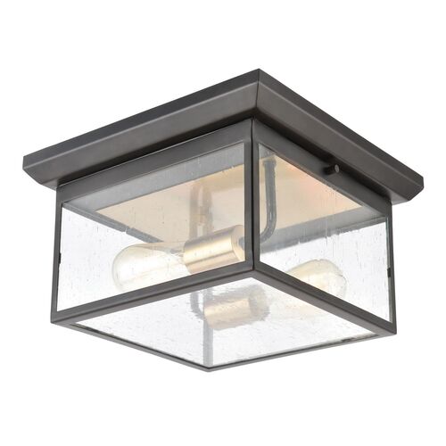 Alabaster Rocks LED Outdoor Flush Mount – Justice Designs