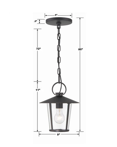 Andover Outdoor Chandelier – Crystorama