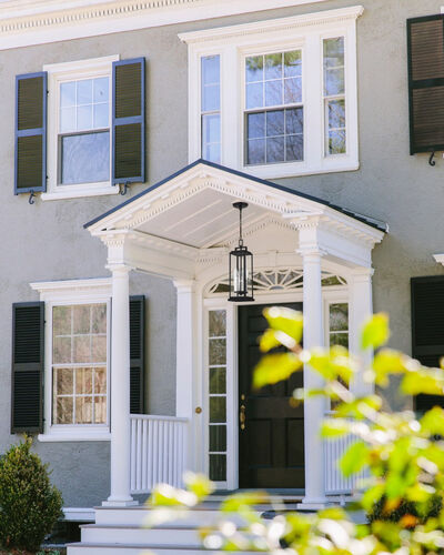 Aspen Four Light Outdoor Pendant – Crystorama