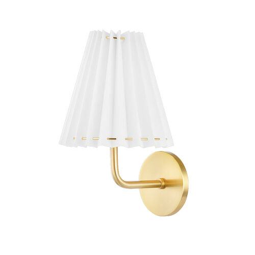 Hudson Valley Lighting Shaw Aged Brass Wall Light – Hudson Valley Lighting