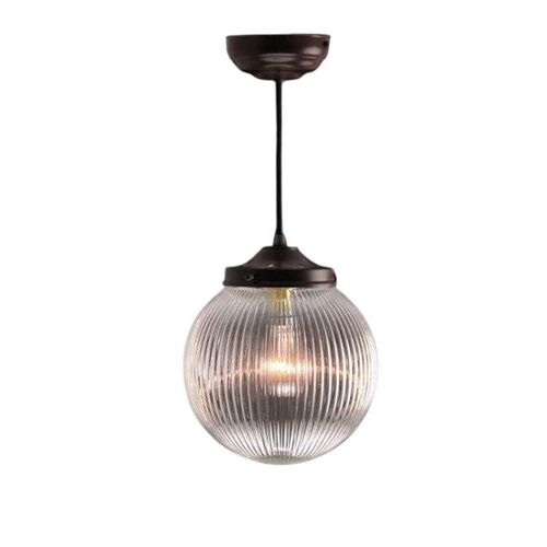 Art Deco Globe Ceiling Light Kansa  PRISM424 – Kansa Lighting