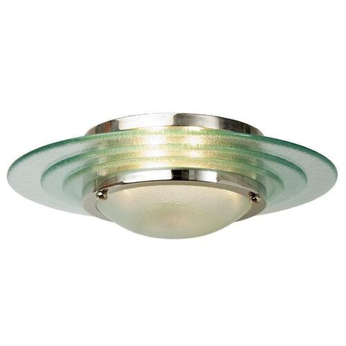 Astral Art Deco Chrome Flush Ceiling Light ASTRAL63 – Kansa Lighting
