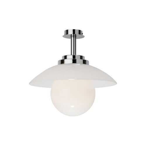 Art Deco Globe Chrome Ceiling Light Kansa Stratton 39 – Kansa Lighting