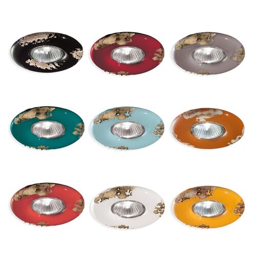 Vintage Ceiling Light in Different Colours – Ferroluce