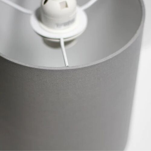 Ariana Elegant Fabric Shade Ceiling Light – White, Grey and Brown, 3 Lights PL0277 – Lexi Lighting