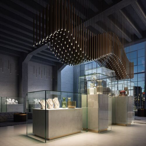 Virtus Metallic Suspended Spot Light From Axo Light – Axo Light