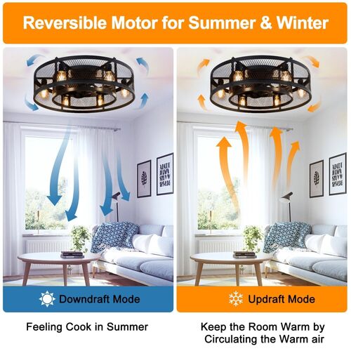depuley-256-caged-flush-mount-ceiling-fan-with-lights-remote-control-farmhouse-enclosed-ceiling-fan-low-profile-vintage-ceiling-fan-lighting-fixture-for-bedroom-810409