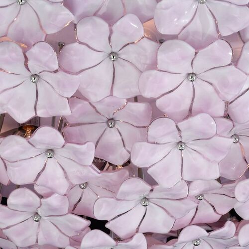 1970S-Style Flower Ceiling Light In The Cenedese Style – Italian Lighting Centre